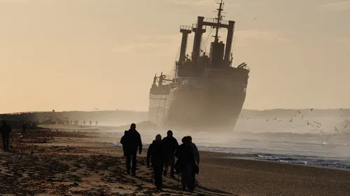 Le TK Bremen s'échouait il y a 10 ans, sur une plage d'Erdeven